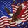 Bald Eagle American Flag - Independence Day Gift for Veterans Stained Glass Suncatcher - 5