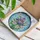 Iris Roses Floral Garden - Home Decor Gift for Garden Lover Stained Glass Suncatcher - 3