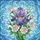 Iris Roses Floral Garden - Home Decor Gift for Garden Lover Stained Glass Suncatcher - 5