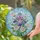Iris Roses Floral Garden - Home Decor Gift for Garden Lover Stained Glass Suncatcher - 2