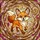 Fox-Dog Hybrid Wind Sun Rays Leaf Blossom - Home Decor Gift for Fox Lover Stained Glass Suncatcher - 5