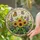 Blooming Sunflower Butterfly Garden - Home Decor Gift for Garden Lover Stained Glass Suncatcher - 2