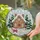 Gingerbread House Winter Snow Scene Candy Canes - Christmas Holiday Decor Gift Stained Glass Suncatcher - 2