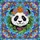 Giant Panda Wildflower Crown - Home Decor Gift for Panda Lovers Stained Glass Suncatcher - 5