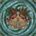 Antique Gold Christmas Bells Holly Red Bow Gems - Christmas Gift Stained Glass Suncatcher - 5