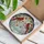 Red Cardinals Autumn Leaves Winter Landscape - Wildlife Lover Home Decor Gift Stained Glass Suncatcher - 3