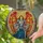 Archangel Michael Fiery Wing Angel Sword Heart Celestial - Faith-Based Home Decor Gift Stained Glass Suncatcher - 2
