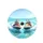 Opossum Watercraft Ocean Plane - Adventure Seeker Gift for Animal Lovers Spare Tire Cover - 4