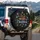 Merry Christmas Lettering Snowflakes - Christmas Holiday Decor Spare Tire Cover - 3