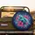 Sea Turtle Hibiscus Flowers Bubbles - Ocean Lover Travel Gift Spare Tire Cover - 2