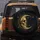 Gold Crescent Moon Skull Stars - Cosmic Night Decor Gift for Mystery Lover Spare Tire Cover - 5