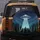 Flying Saucer UFO Tractor Beam Forest Night Sky - Space Lover Travel Gift Spare Tire Cover - 5
