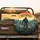 Bigfoot Sasquatch Mountain Sunset - Outdoor Adventure Gift for Cryptid Believers Spare Tire Cover - 2