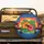 Hibiscus Palm Trees Tropical Sunset Landscape - Home Decor Gift Spare Tire Cover - 2