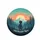 Bigfoot Wild Mountain Thyme Forest Snow Mountain Orange Sun - Outdoor Lover Gift Spare Tire Cover - 4