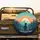 Bigfoot Wild Mountain Thyme Forest Snow Mountain Orange Sun - Outdoor Lover Gift Spare Tire Cover - 2