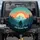 Bigfoot Wild Mountain Thyme Forest Snow Mountain Orange Sun - Outdoor Lover Gift Spare Tire Cover - 1