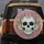 Cross Eyes Heart Nose Skull Daisies Leaves Petals Tendrils - Home Decor Gift Spare Tire Cover - 5