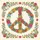 Peace Sign Flower Leaf Wildflower Vine Botanical Greens - Home Decor Gift for Everyday Use Spare Tire Cover - 6