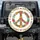 Peace Sign Flower Leaf Wildflower Vine Botanical Greens - Home Decor Gift for Everyday Use Spare Tire Cover - 1