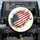 Distressed American Flag Spare Tire Cover - 1