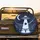 UFO Abduction Longhorn Cow Skull Desert Night Sky - Adventure Seeker Gift Spare Tire Cover - 2