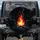 Campfire Flames Logs Evergreen Trees - Outdoor Lover Gift Spare Tire Cover - 1
