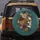 Teal Turquoise Skull Roses Marigolds Blossoms Foliage Vines - Art Lover Home Decor Gift Spare Tire Cover - 5