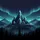 Mountain Peaks Pine Forest Night Sky Aurora - Outdoor Adventure Gift Spare Tire Cover - 6