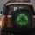 Green Four-Leaf Clover Organic Vines Midnight Black - Good Luck Charm Gift Spare Tire Cover - 5