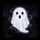 Boo Ghost Figure Swirling Mist Gnarled Branches Halloween Decor Gift Spare Tire Cover - 6