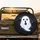 Boo Ghost Figure Swirling Mist Gnarled Branches Halloween Decor Gift Spare Tire Cover - 2