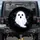 Boo Ghost Figure Swirling Mist Gnarled Branches Halloween Decor Gift Spare Tire Cover - 1
