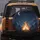 Campfire Mountain Moon Stars Night Sky - Outdoor Adventure Gift Spare Tire Cover - 5