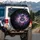 Astronaut Cosmic Vortex Swirling Nebula Galactic Stars Energy - Adventure Travel Gift Spare Tire Cover - 3
