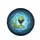 Friendly Green Alien Peace Sign Cosmic Adventure Gift Spare Tire Cover - 4
