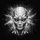 Futuristic Alien Head Cosmic Nebula - Sci-Fi Lover Gift for Space Enthusiast Spare Tire Cover - 6