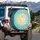 Sun Moon Celestial Faces Jeweled Charms Home Decor Gift for Astrology Lover Spare Tire Cover - 3