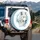 White Wolf Spirit Icy Forest - Wildlife Lover Gift for Wolf Enthusiasts Spare Tire Cover - 3