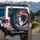 Cool It Cowboy Border Collie Dog Cowboy Hat - Western Lifestyle Gift Spare Tire Cover - 3