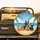 Four Dogs Tropical Beach Golden Sand Ocean - Dog Lover Summer Travel Gift Spare Tire Cover - 2