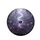 Ghostly Paw Prints Purple Roses Dark Gothic Flora - Halloween Decor Gift Spare Tire Cover - 4