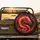 Glowing Fiery Dragon Head Flames Embers - Mythical Beast Fantasy Adventure Lover Gift Spare Tire Cover - 2