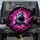 Menacing Shark Head Jaws Open Fuchsia Glow - Outdoor Adventure Gear for Drivers Spare Tire Cover - 1