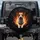 Brown White Rat Terrier Paws Extended Textured Burst Ripped - Dog Lover Gift Spare Tire Cover - 1