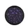 Human Skulls Five-Pointed Stars Deep Violet Black - Gothic Decor Gift for Dark Art Lovers Spare Tire Cover - 4