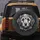 Charcoal Golden Doodle Puppy Head Portrait - Golden Doodle Lover Gift for Pet Owners Spare Tire Cover - 5