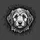 Charcoal Golden Doodle Puppy Head Portrait - Golden Doodle Lover Gift for Pet Owners Spare Tire Cover - 6