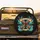 Vintage Crossed Cigars Flames Smoke Banners - Man Cave Decor Gift for Him Spare Tire Cover - 2