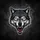 Snarling Wolf Head - Intense Style Gift for Gothic Fan Men's Polo Shirt - 7
